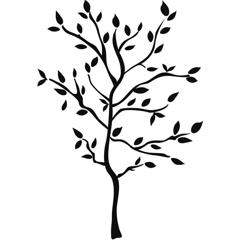 RoomMates by York RMK1317GM Tree Branches Peel & Stick Wall Decals In Black